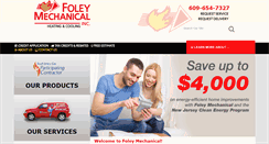 Desktop Screenshot of foleymech.com